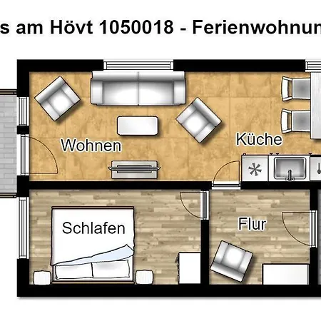 Haus Am Hoevt - 18 Apartment